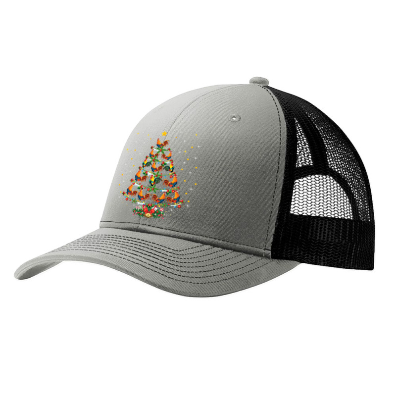 Chicken Roster Chicken Lover Xmas Roster Christmas Tree 25 Hen Chick Pa Trucker Cap by permad | Artistshot