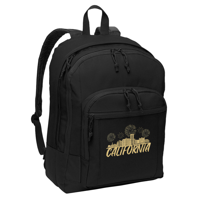 California Skyline, 555 California Street T Shirt Basic Backpack | Artistshot