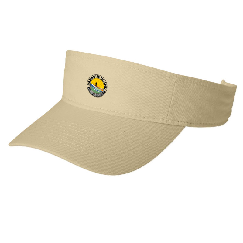 Paradise Island Good Vibes Only Summer Fashion Visor by Disgus_Thing | Artistshot