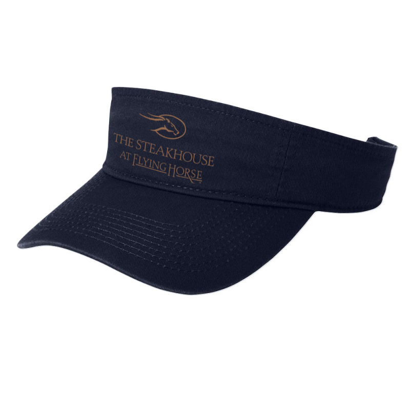 Flying Horse Steakhouse Fashion Visor by reagan | Artistshot