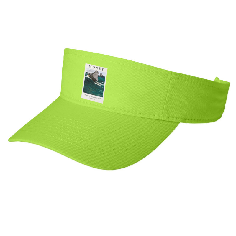 Claude Monet Wave 1866 - 1867 Fashion Visor | Artistshot