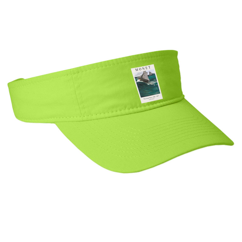 Claude Monet Wave 1866 - 1867 Fashion Visor | Artistshot