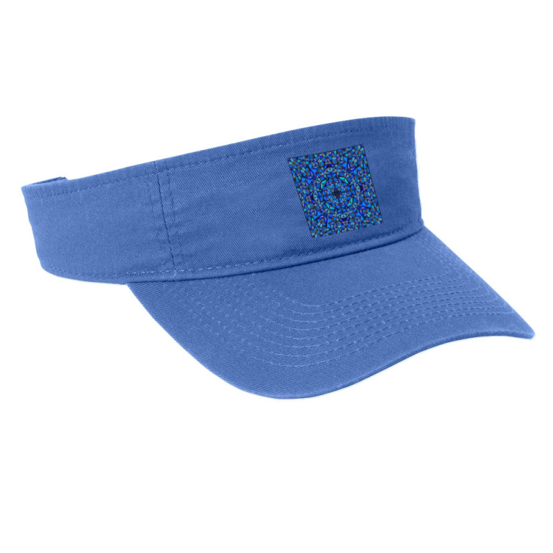 Blue Butterfly Fashion Visor | Artistshot