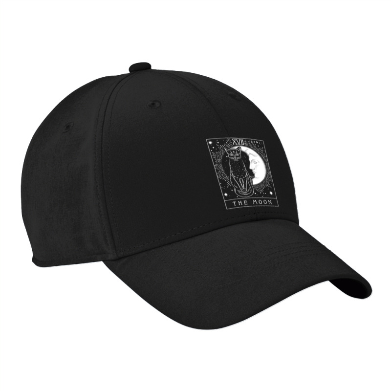 Ta.rot Card Crescent Moon And Cat Graphic T Shirt Nike Dri-FIT Cap by good0396 | Artistshot