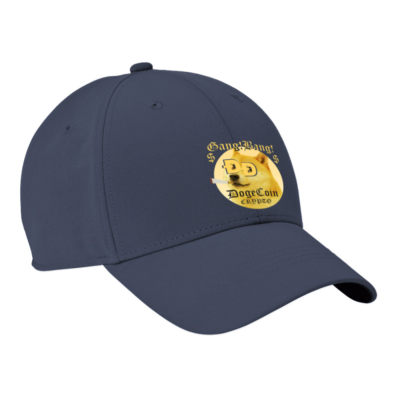 Dogecoin Crypto Gang! Bang! Nike Dri-fit Cap | Artistshot