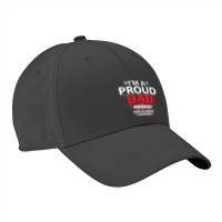 Im A Proud Dad Of A Super Excellent Daughter Daddy Dad T Shirt Nike Dri-fit Cap | Artistshot