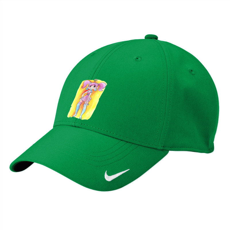 Watercolor Girl With Pig Tails Nike Dri-fit Cap | Artistshot