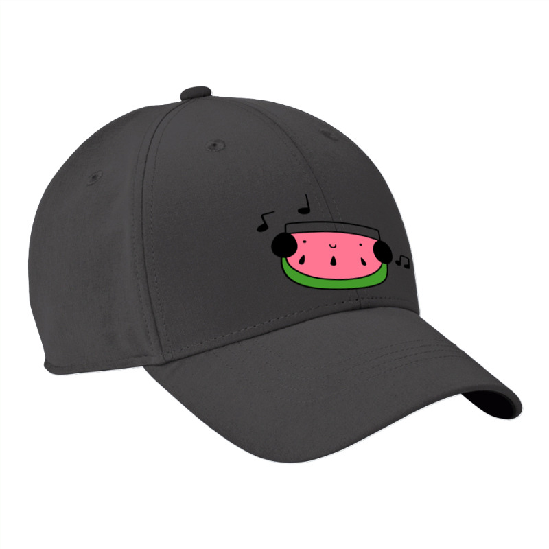 Watermelon Wedge With Headphones Nike Dri-FIT Cap by hasan2 | Artistshot