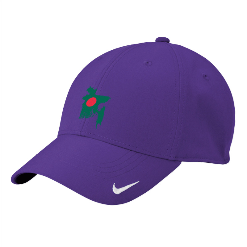 Bangladesh Map Flag Drawing Line Art Nike Dri-fit Cap | Artistshot