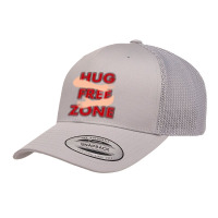 Hug Free Zone   Social Distancing Funny Retro Trucker Cap | Artistshot