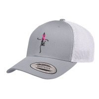 Graphic Music Dinosaur Breast Mens Womens Retro Trucker Cap | Artistshot