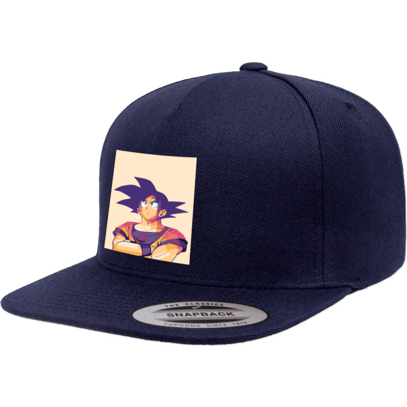 Goku 5 panel snapback cap by dnm | Artistshot