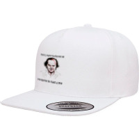 Retro Horror Movies Arts Characters Mens Womens 5 Panel Snapback Cap | Artistshot