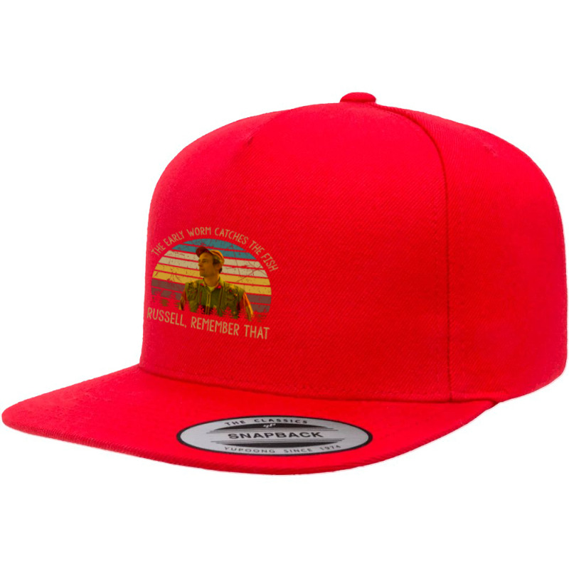 Graphic Vintage Fiction Films Characters Lover Gifts 5 Panel Snapback Cap | Artistshot