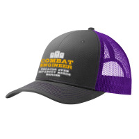 Combat Engineer   Engineer Gifts   Army Engineering Pa Trucker Cap | Artistshot