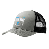 Autism Awareness Light It Up Blue Pa Trucker Cap | Artistshot