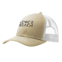 Venice Beach Santa Monica California Ca Tonal Type Sweatshirt Pa Trucker Cap | Artistshot