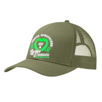 Womens Proud Girlfriend Of A Lyme Disease Warrior Boyfriend V Neck Pa Trucker Cap | Artistshot