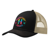 Tie Dye Hello Head Start Squad First Day Of School Teacher T Shirt Pa Trucker Cap | Artistshot