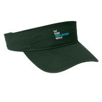 Eat Sleep Write Writing Novel Writer Fashion Visor | Artistshot