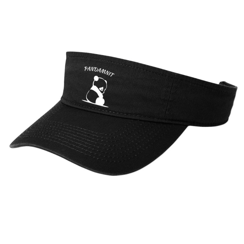 Panda Pandemic Pandamnit Pandenik Fashion Visor | Artistshot