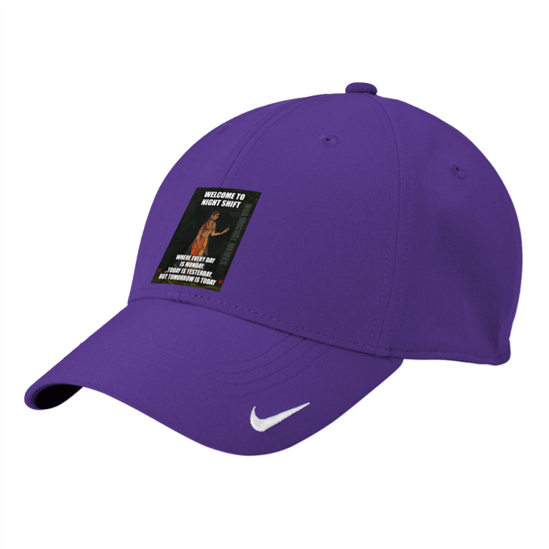 Yesterday, Baby, Funny Night Shift, Graveyard Shift Nike Dri-fit Cap | Artistshot