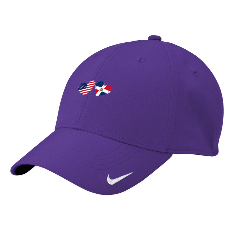 Usa Dominican Republic Flag Heart Dominican American T Shirt Nike Dri-FIT Cap by men.adam | Artistshot