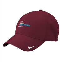 Eat Sleep Write Writing Novel Writer Nike Dri-fit Cap | Artistshot