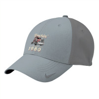 Truckin Since 1980 Trucker Big Rig Driver 42nd Birthday T Shirt Nike Dri-fit Cap | Artistshot