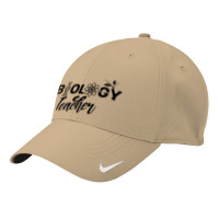 Biology Teacher Biologist Job Biologists Biochemistry Premium Nike Dri-fit Cap | Artistshot