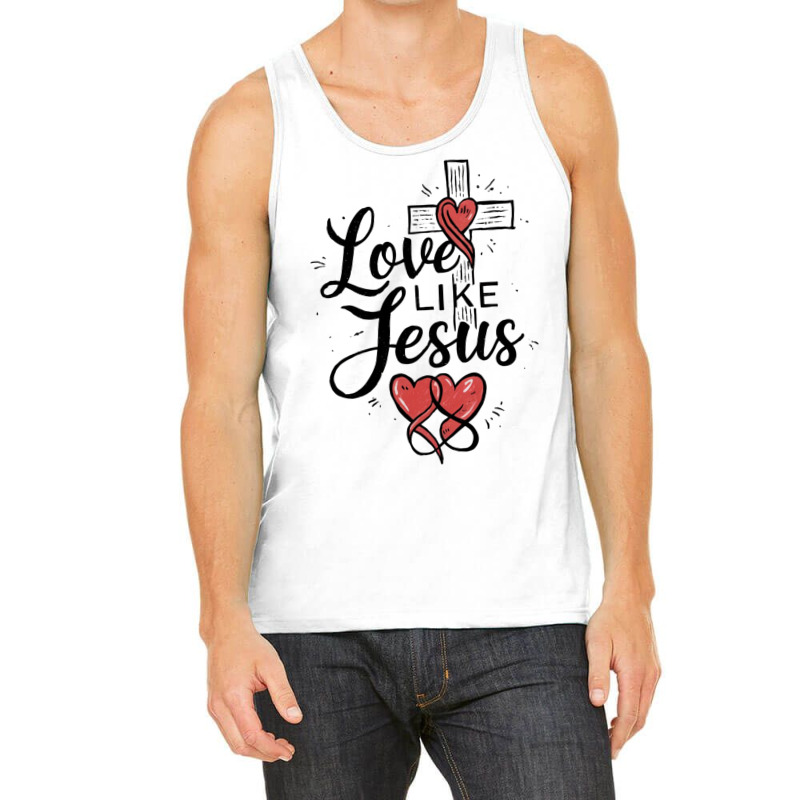 Love Like Jesus Tank Top by Charity Aduset | Artistshot