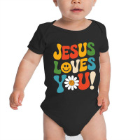 Jesus Loves You! Baby Bodysuit | Artistshot