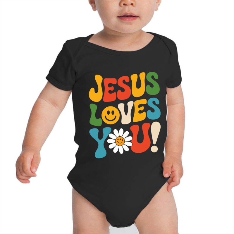 Jesus Loves You! Baby Bodysuit by Charity Aduset | Artistshot