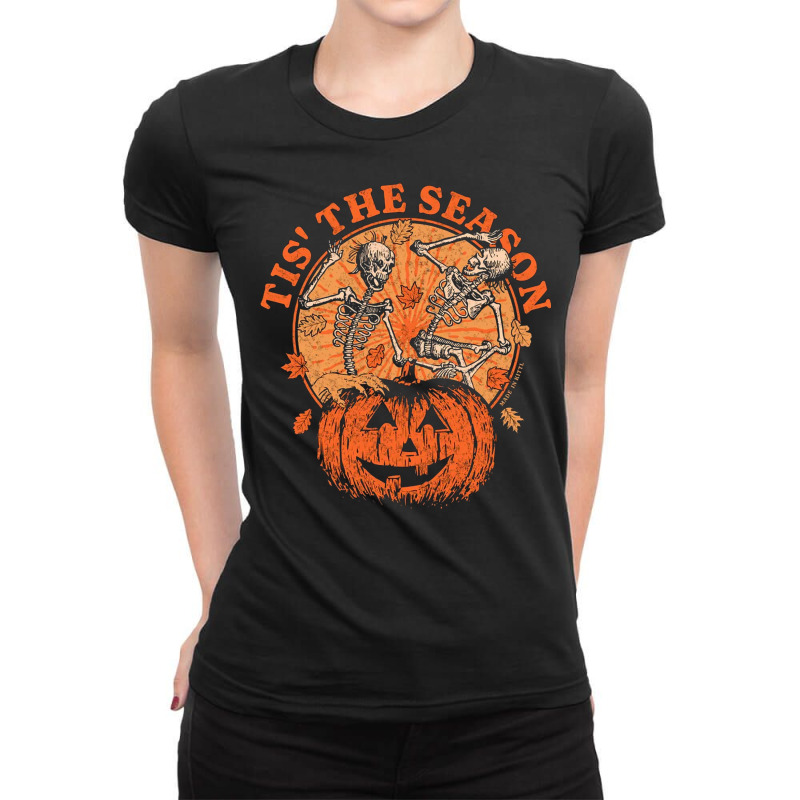 Tis' The Season Ladies Fitted T-shirt | Artistshot