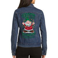 Gnome More Tangled Lights, Please Ladies Denim Jacket | Artistshot