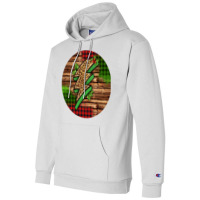 Leopard Lightning Bolt Christmas Champion Hoodie | Artistshot