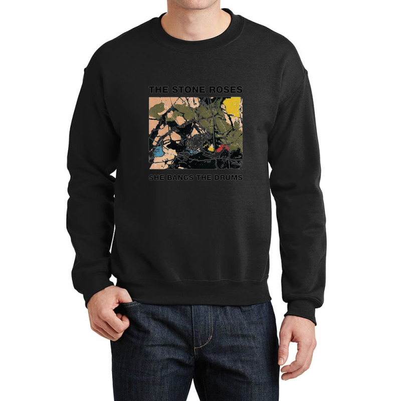 The Stone Roses Bangs Crewneck Sweatshirt | Artistshot