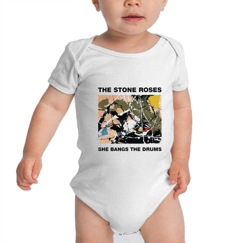 The Stone Roses Bangs Baby Bodysuit by DaleRivera | Artistshot