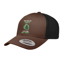 Mess With The Turt Snapping Turtle Aligator Snapping Turtle T Shirt Retro Trucker Cap | Artistshot