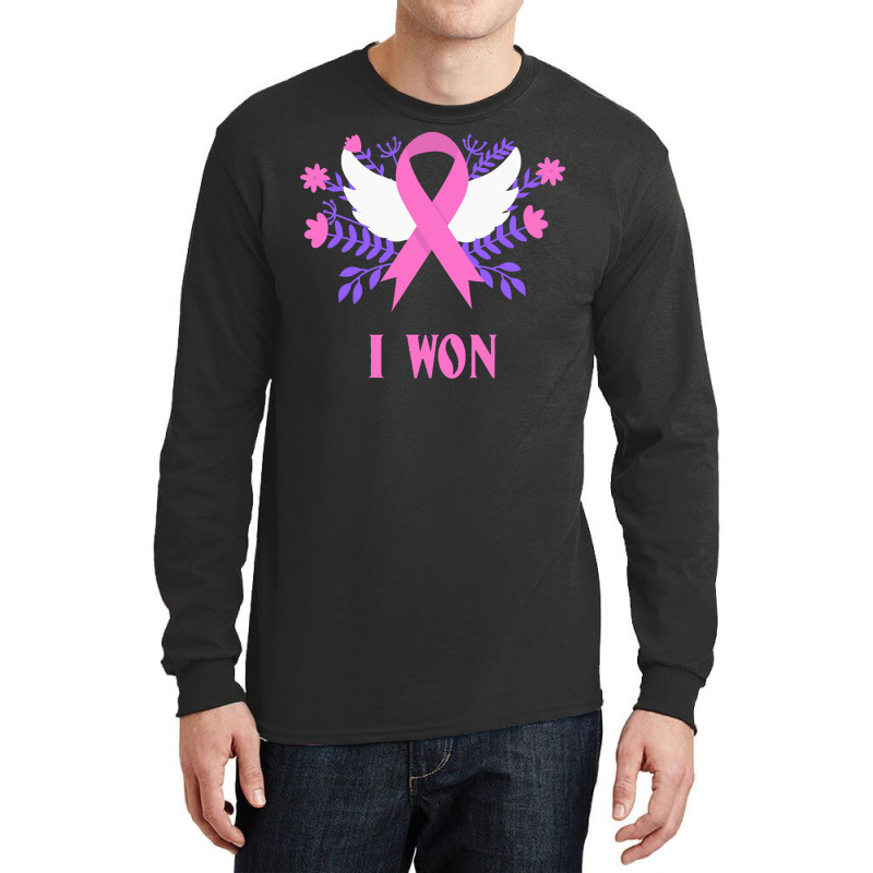 Breast Cancer Awareness Month T  Shirt Survivor Breast Cancer Awarenes Long Sleeve Shirts | Artistshot