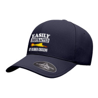 Easily Distracted By Rubber Chickens  Funny Gift Seamless Cap | Artistshot