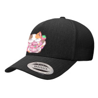 Strawberry Shake Strawberry Milk Cat Kawaii Neko Anime T Shirt Yupoong Trucker Cap | Artistshot