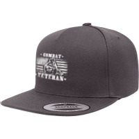 Veteran 365 Combat Veteran Tee Fathers Day Gift Men T Shirt 5 Panel Snapback Cap | Artistshot