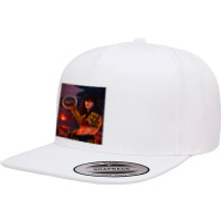 Retro Cartoon  Princess Gifts Men 5 Panel Snapback Cap | Artistshot