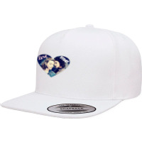 Graphic Music Poppins Funny Gift 5 Panel Snapback Cap | Artistshot