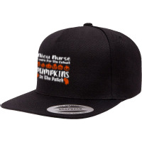 Funny Gifts Mr Halloween  My Favorite People 5 Panel Snapback Cap | Artistshot