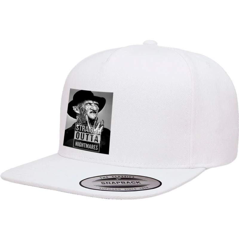 Graphic Music Ghost Papa Funny Gift 5 panel snapback cap by ArtistLucian | Artistshot