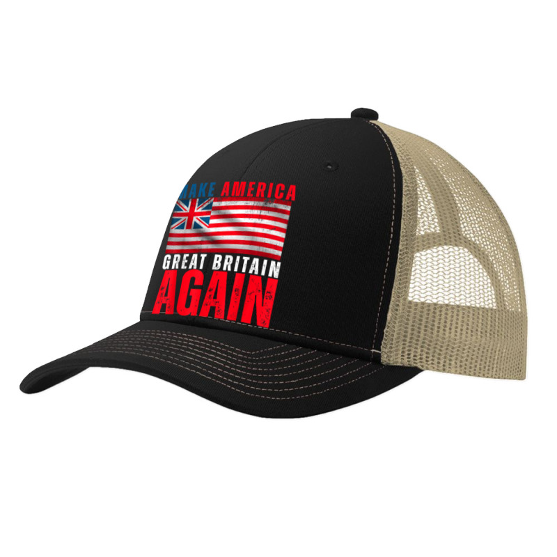 Make America Great Britain Again Shirt Usa Uk Flag T Shirt Pa Trucker Cap | Artistshot