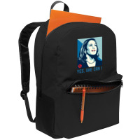 Kamala Yes She Can Backpack | Artistshot