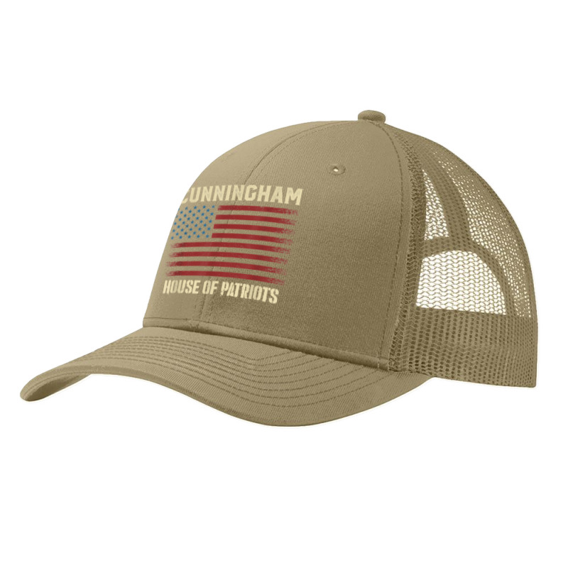 Cunningham Last Name Surname American Flag Family T Shirt Pa Trucker Cap by tognifx | Artistshot